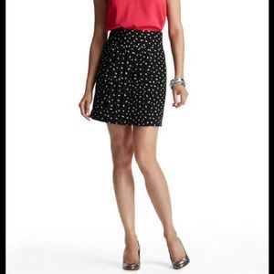 Ann Taylor Loft Wispy Feathers Pleated Mini Skirt🖤